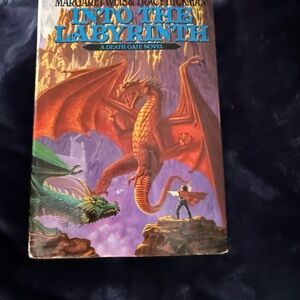 Into the Labyrinth hardcover Book by: Margaret Weis & Tracy Hickman